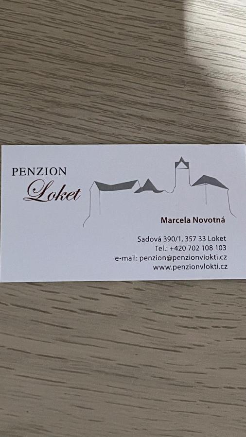 Penzion Loket Exteriér fotografie